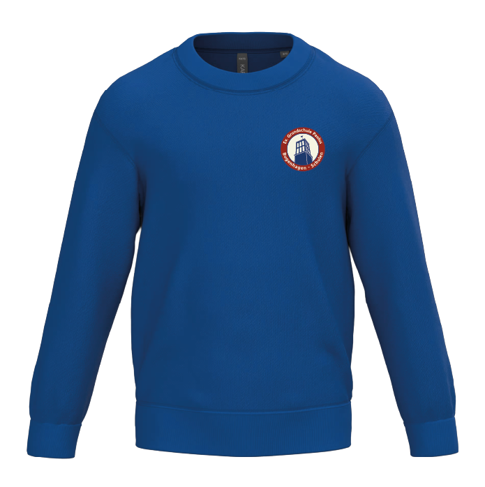 Kinder Sweatshirt – Royal Blue – Größe 6/8 Jahre