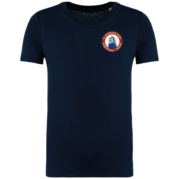 Kinder T-Shirt GOTS – Navy Blue – Größe 4/6 Jahre